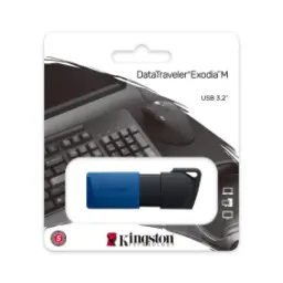 Kingston DataTraveler Exodia M USB 3.2 Gen 1 Flash Drive 64GB