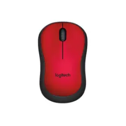 Logitech M221 Silent Wireless Mouse Red