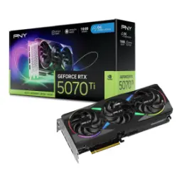PNY GeForce RTX 5070 Ti Argb Epic-x RGB Overclocked Triple Fan