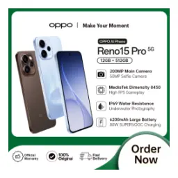 OPPO Reno15 Pro 512GB Dusk Brown