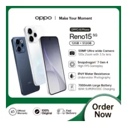 OPPO Reno15 512GB Aurora White