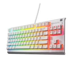 SteelSeries Apex 3 TKL White Whisper Quiet Membrane
