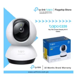 TP-Link Tapo C220 Wi‑Fi (IEEE 802.11b/g/n, 2.4 GHz) 1 Pack 2K 4MP QHD (2560×1440)