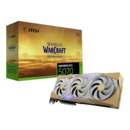 MSI GeForce RTX 5070 World Of Warcraft Midnight Light Edition OC