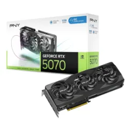 PNY GeForce RTX 5070 Overclocked Triple Fan