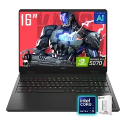 HP OMEN 16 Slim Laptop Intel Core Ultra 9 285H NVIDIA GeForce RTX 5070 16GB RAM 1TB