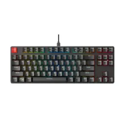 Glorious GMMK Tenkeyless TKL Black Gateron Brown