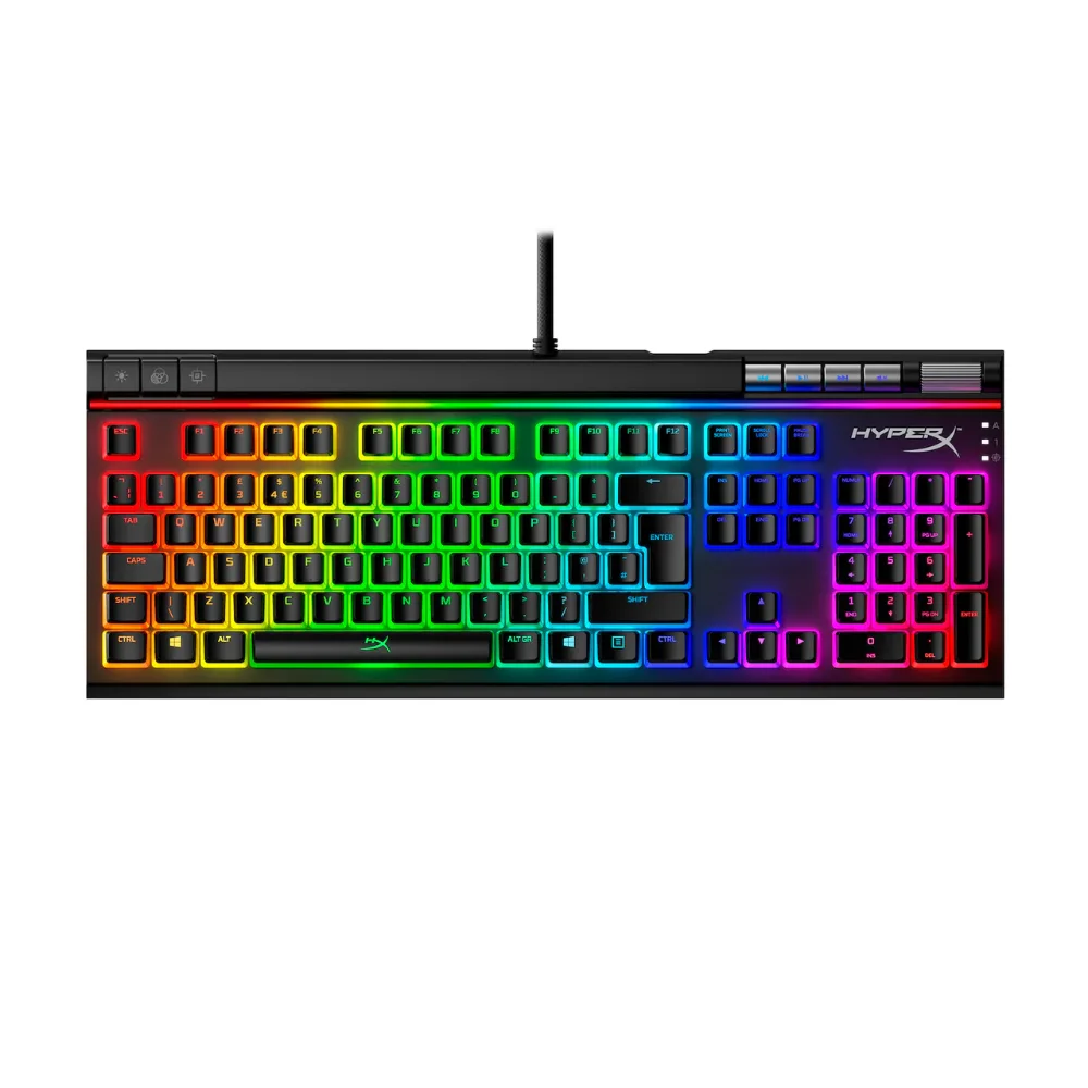 HyperX Alloy Elite 2 Full Size Black/Yellow HyperX Red - Linear