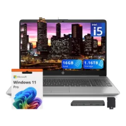 HP 250 G9 15.6-inch Laptop Intel Core i5-1335U Intel Iris Xe 16GB RAM 1TB