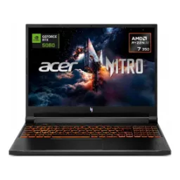 Acer Nitro V 16 AI Laptop AMD Ryzen AI 7 350 NVIDIA GeForce RTX 5060 32GB RAM 2TB