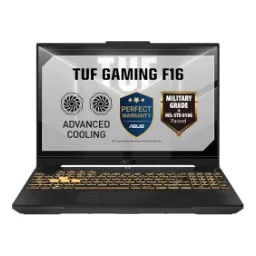 ASUS TUF Gaming F16 FX607 Laptop Intel Core 5 205H NVIDIA GeForce RTX 3050 16GB RAM 512GB
