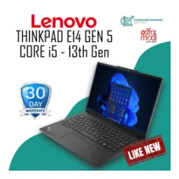 Lenovo ThinkPad E14 Laptop Intel Core i5-1335U Intel Iris Xe 16GB RAM 512GB