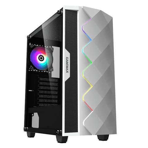 GameMax Diamond COC White ATX Mid Tower