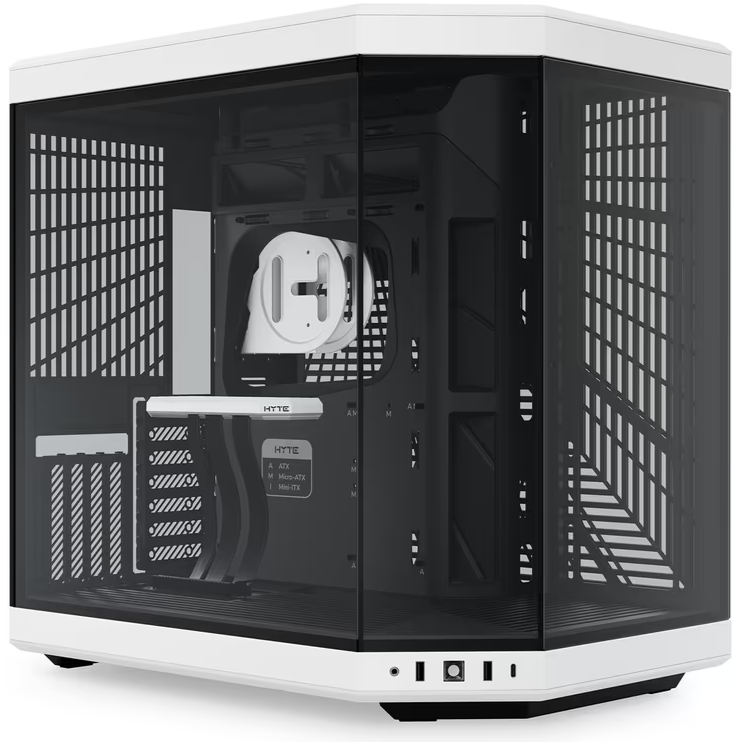 HYTE Y70 Modern Aesthetic Dual Chamber Mid-Tower ATX Case Panda