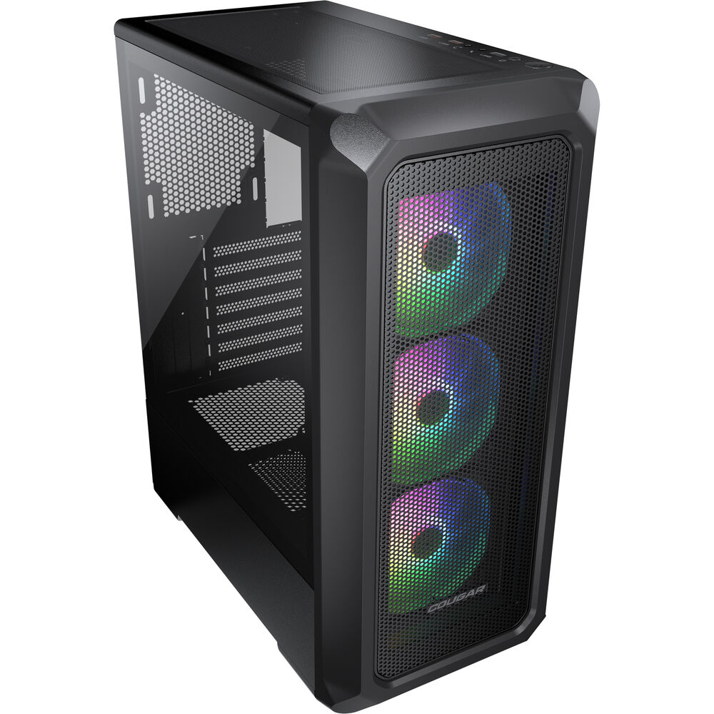 COUGAR Archon 2 Mesh RGB ATX Mid Tower PC Case Black