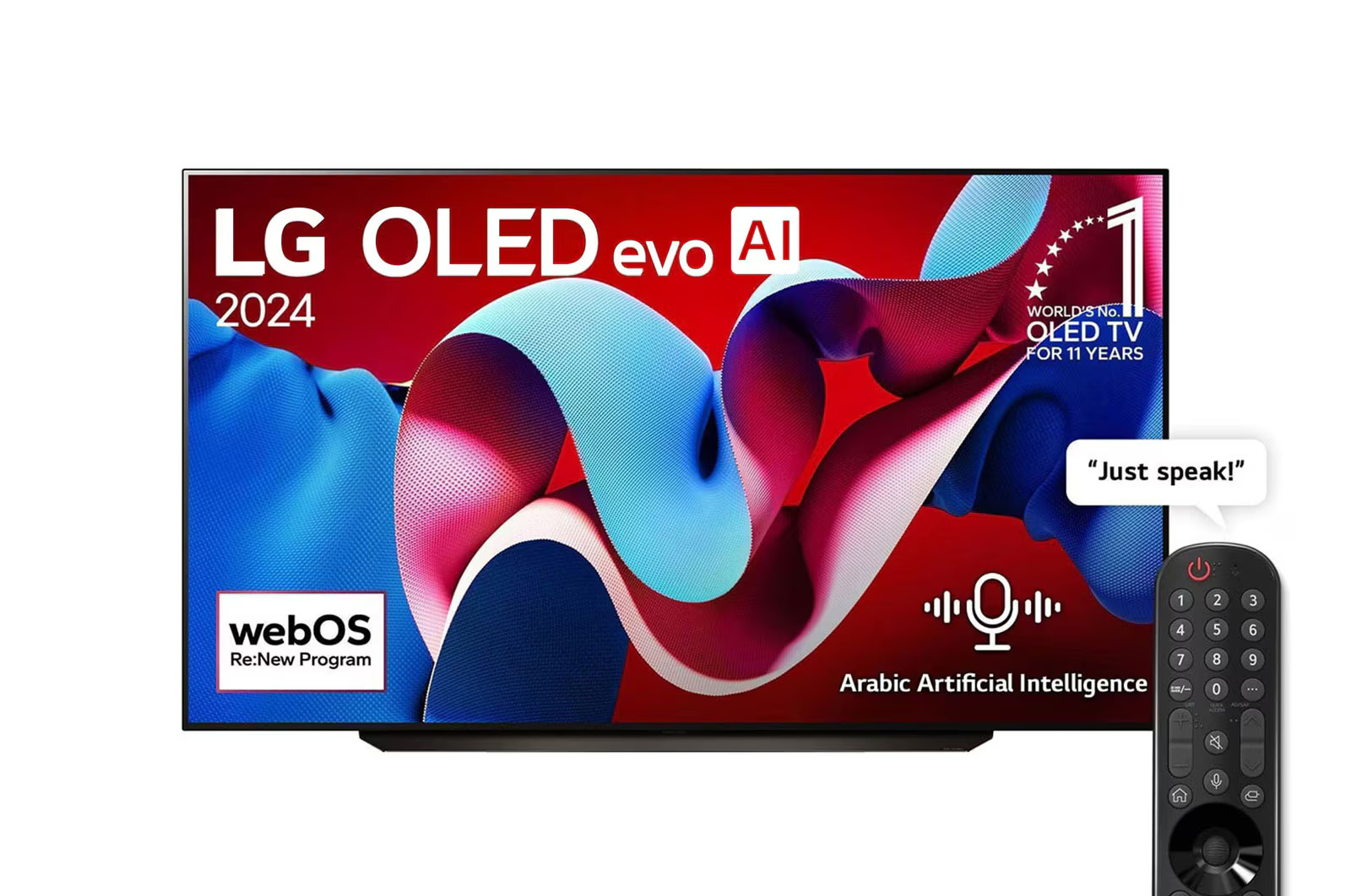 LG C4 4K OLED Evo webOS 83 inches