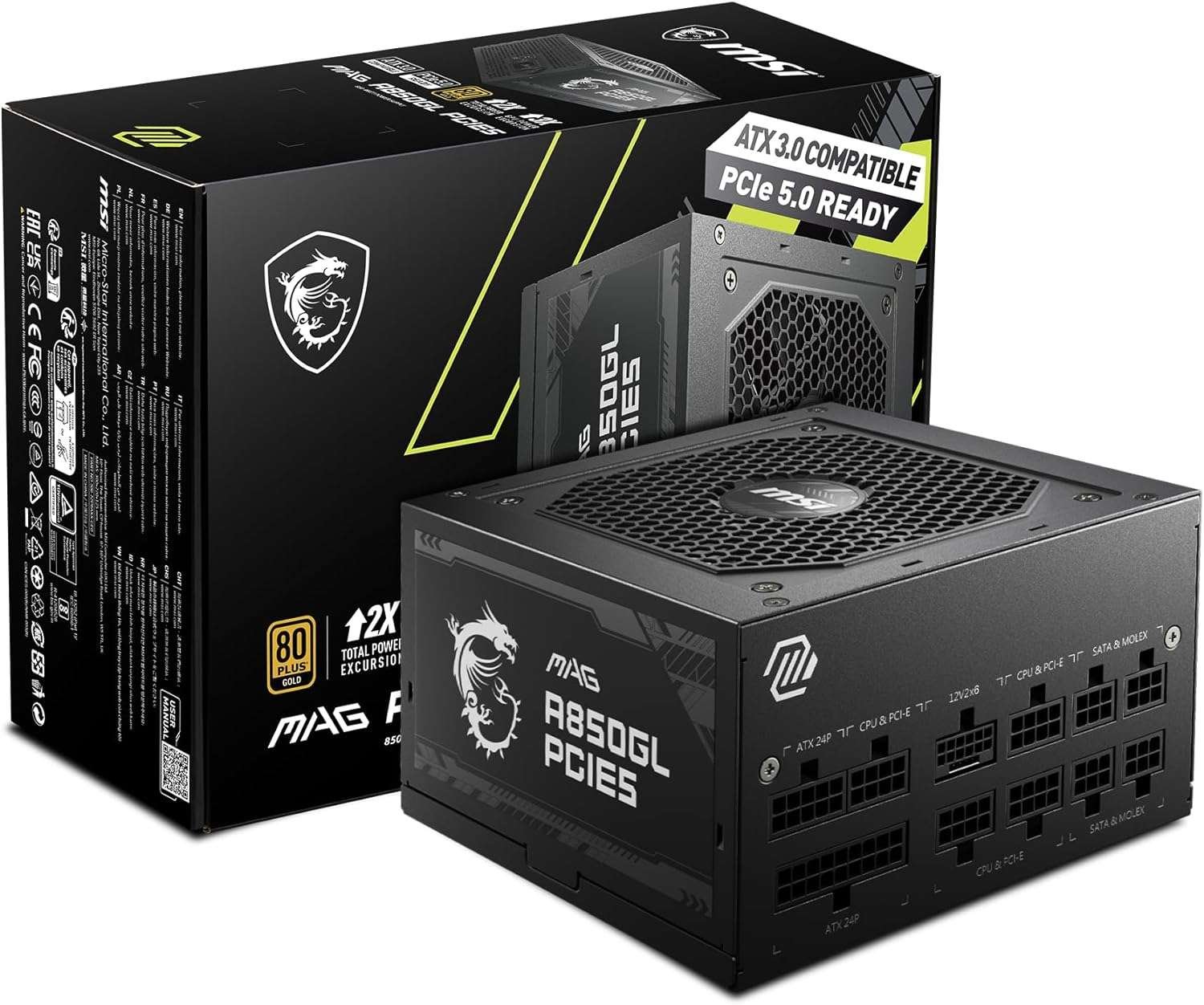 MSI MAG A-GL PCIE5 850W