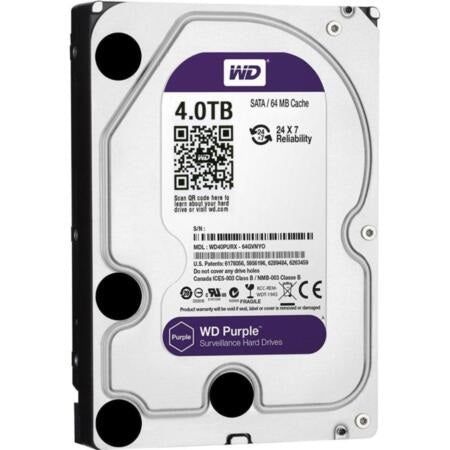 Western Digital Purple 3.5 inch SATA HDD 4TB