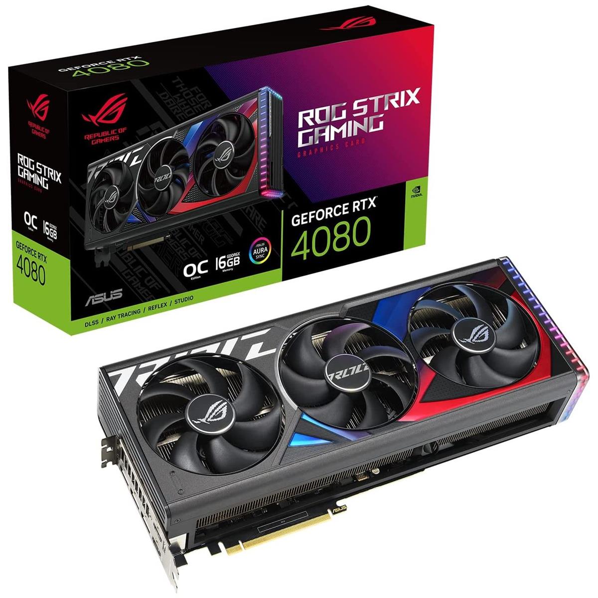 ASUS GeForce RTX 4080 ROG Strix OC Edition