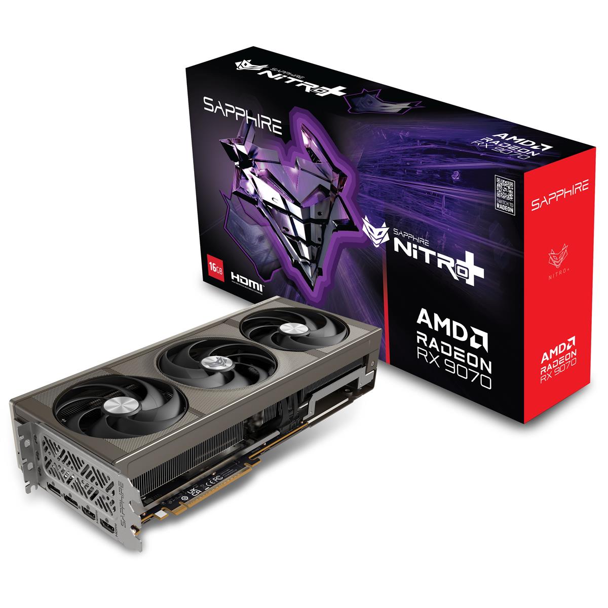 Sapphire AMD Radeon RX 9070 Nitro+ Gaming OC