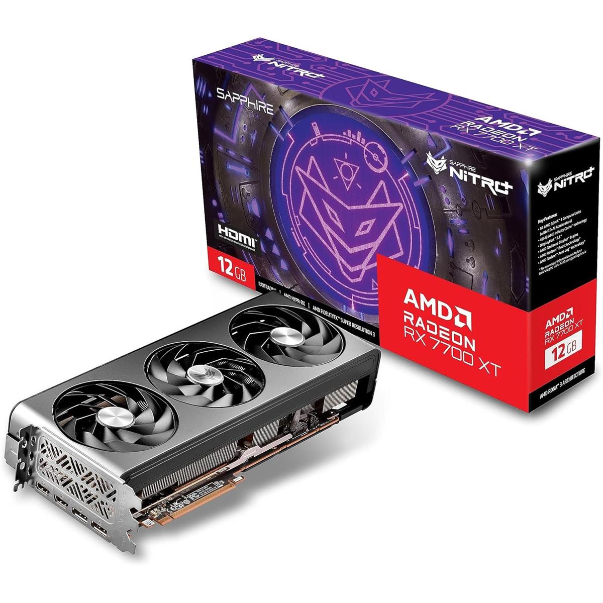 Sapphire Radeon RX 7700 XT Nitro+