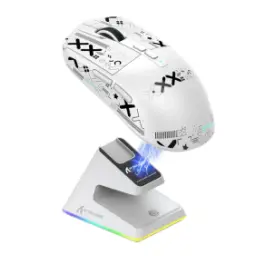 Attack Shark X6 Gaming Mouse White Three Modes
