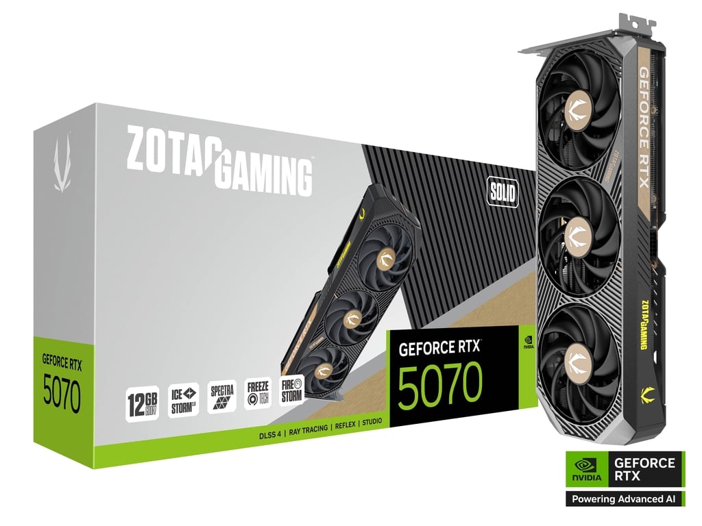 ZOTAC GeForce RTX 5070 Solid